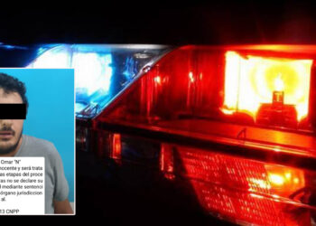 Detienen a presunto agresor en la Flores Magón