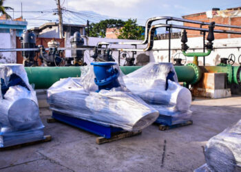 ¡Llegan bombas para el cárcamo 4 norte!