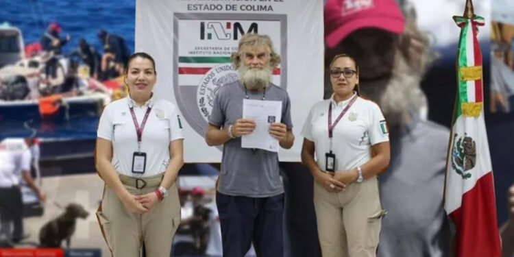 ¡Tim Shaddock ya es mexicano! El marinero australiano rescatado con su perrita de naufragio recibe nacionalidad