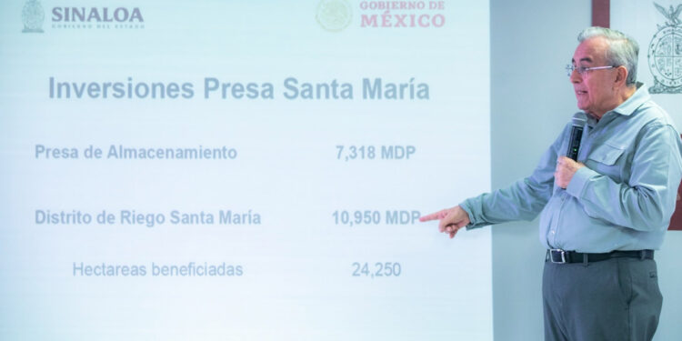 La inversión en obra hidráulica realizada en este sexenio no tiene precedentes: Rocha Moya