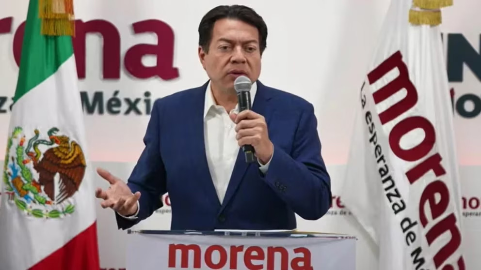 Mario Delgado, dirigente nacional de Morena. Foto: Captura de Pantalla