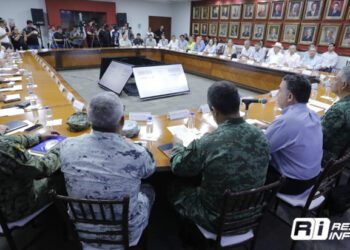 Asiste Edgar González a sesión ordinaria del Consejo Estatal de Seguridad Pública