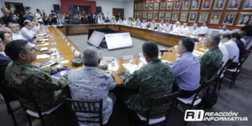 Asiste Edgar González a sesión ordinaria del Consejo Estatal de Seguridad Pública