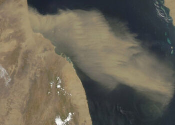 Alertan por la llegada de una nueva nube de polvo del Sahara