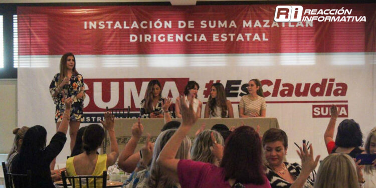 SUMA Mazatlán sesiona en el puerto en apoyo a Claudia Sheinbaun