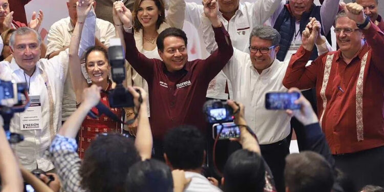 Morena presenta gastos de corcholatas en giras; Monreal y Sheinbaum, los que más gastan