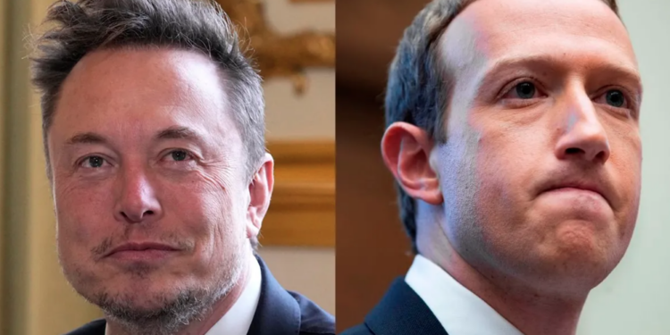 Musk dice que su pelea contra Zuckerberg se retransmitirá en Twitter