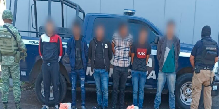 Detienen a seis presuntos delincuentes por quemas en Uruapan, Michoacán