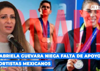 Ana Gabriela Guevara niega falta de apoyo a deportistas mexicanos