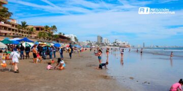 ¡Con este calor se antoja ir a la playa! Escuadrón Acuático reporta más de 2 mil bañistas hasta el medio día