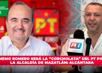 Memo Romero será la “corcholata” del PT por la alcaldía de Mazatlán: Alcántara