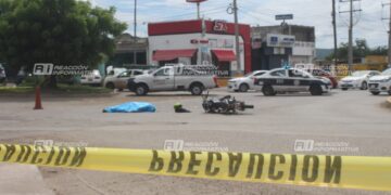 Fallece motociclista tras ser embestido en el libramiento Oscar Pérez Escobosa