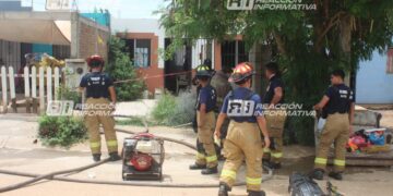 Adulto mayor muere en incendio en Santa Teresa