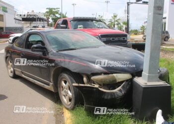 Carambola en avenida La Marina deja un lesionado