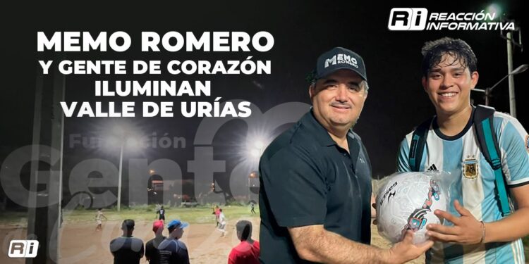 Memo Romero y Gente de Corazón iluminan Valle de Urías