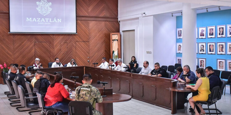 Agradece Alcalde Edgar González labor de corporaciones en operativo Mazatlán Seguro