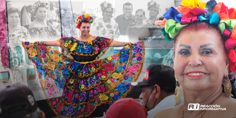 A sus 69 años, Lupita ha encontrado en el baile una razón para ser una mujer feliz