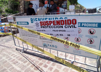 Por altas temperaturas, Protección Civil Municipal suspende actividades en el Faro Mazatlán