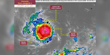 Huracán “Dora” ya es categoría 4 ¿Lloverá en Mazatlán?