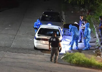 Abandonan taxi en Acapulco con restos humanos