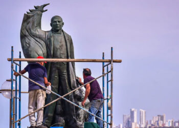 Avanza la rehabilitación de monumentos en la zona de Olas Altas