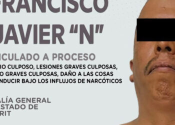 A proceso conductor drogado que desbarrancó autobús en Nayarit