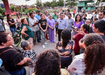 Higueras del Conchi recibe mejoras y la visita del Alcalde Edgar González, con un invitado especial: Horacio Palencia