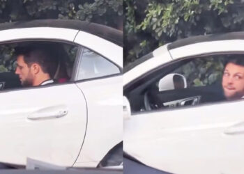 Se viralizan fotos de Nicola en compañía de Wendy Guevara en un automóvil