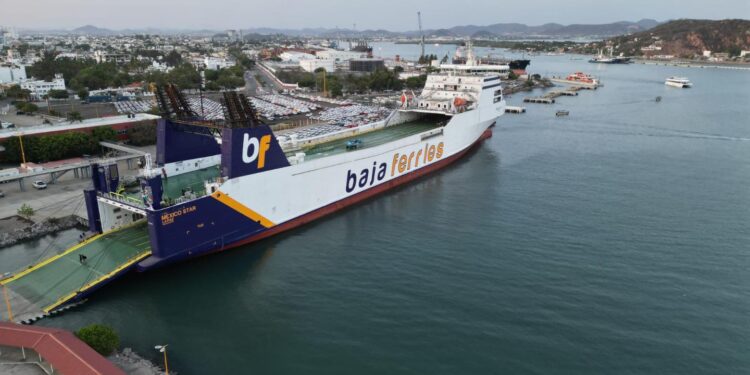 Anuncian descuento para viajar en ferri hacia La Paz en septiembre y octubre saliendo de Mazatlán y Topolobampo