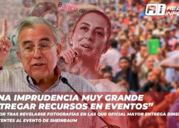 “Es una imprudencia muy grande el entregar recursos en eventos”: Gobernador tras revelarse fotografías en las que oficial mayor entrega dinero a los asistentes al evento de Sheinbaum