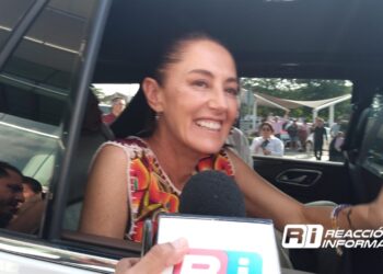“¡Arriba Culiacán, arriba Sinaloa!”: Sheinbaum a su llegada a tierras sinaloenses