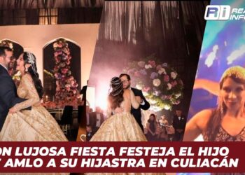 Con lujosa fiesta festeja el hijo de AMLO a su hijastra en Culiacán