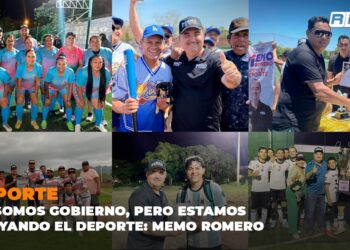 No somos gobierno, pero estamos apoyando el deporte: Memo Romero