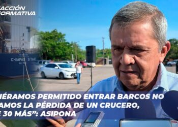  “Si hubiéramos permitido entrar barcos no tendríamos la pérdida de un crucero, sino de 30 más”: ASIPONA
