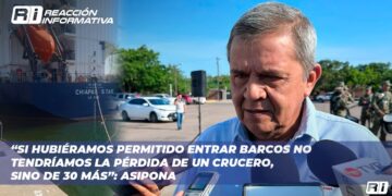 “Si hubiéramos permitido entrar barcos no tendríamos la pérdida de un crucero, sino de 30 más”: ASIPONA