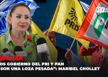 Malos gobierno del PRI y PAN “no son una loza pesada”: Maribel Chollet