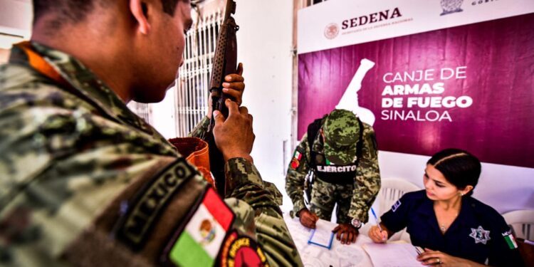 Campaña de canje de armas llega a Mazatlán a partir del próximo lunes
