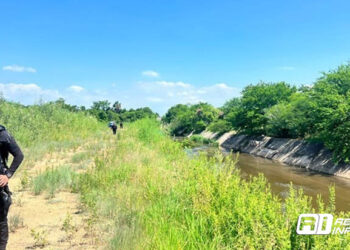 Encuentran cadáver flotando en canal pluvial al norte de Mazatlán