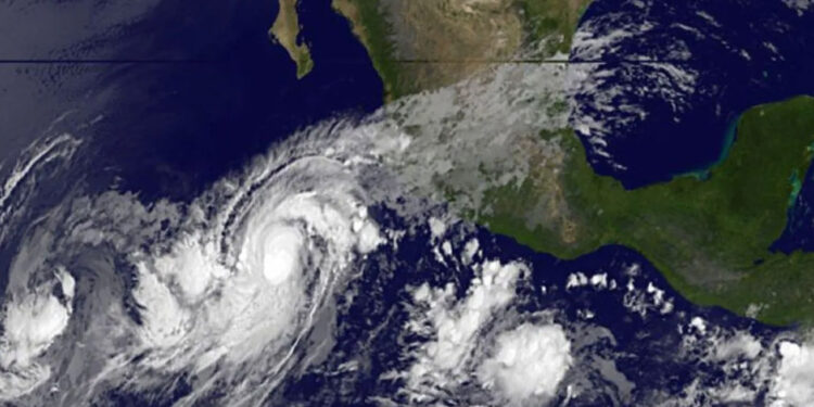 Comienza a formarse el ciclón “Jova” por el Pacífico mexicano