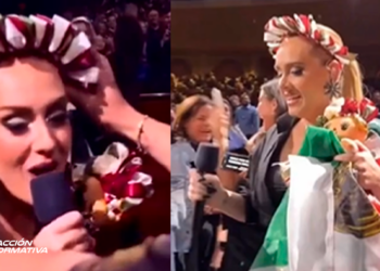 VIDEO | ¡Adele, ya eres mexicana! La cantante recibió a la muñeca ‘Lele’ en Las Vegas