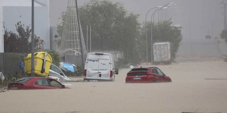 Las fuertes lluvias dejan dos muertos, tres desaparecidos y numerosos incidentes en España