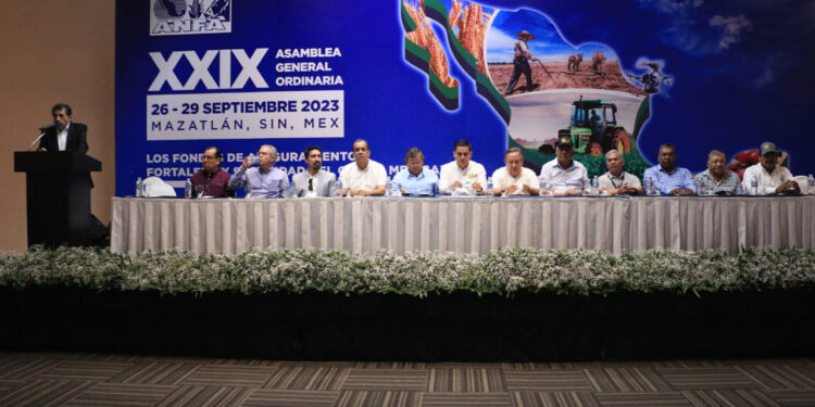 Se realiza en Mazatlán la XXIX Asamblea General Ordinaria de la Asociación Nacional de Fondos de Aseguramiento Fortaleza y Seguridad del Campo Mexicano 2023