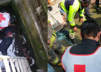 Rescatan a hombre que cayó a una cripta; gritó por más de 10 horas para salvar su vida