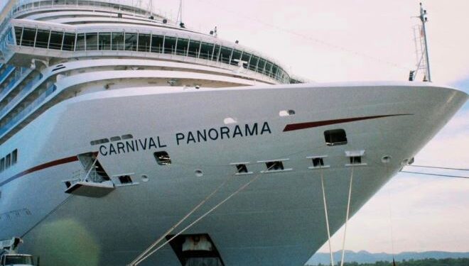 Pérdida aproximada de 5.6 mdp tras no poder arribar el crucero planeado para hoy en Mazatlán