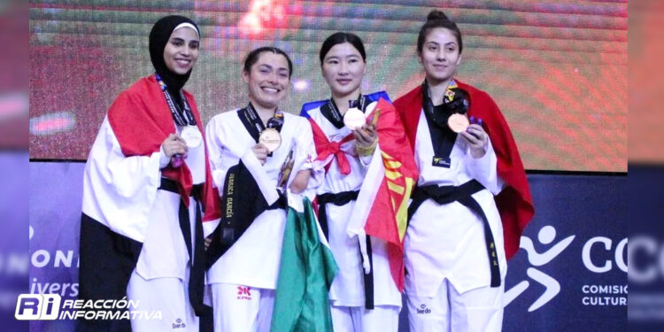 Jessica García gana oro histórico en Campeonato Mundial de Parataekwondo