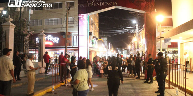 Operativo en noche del Grito de Independencia con saldo positivo por parte de la Secretaría de Seguridad Pública Municipal
