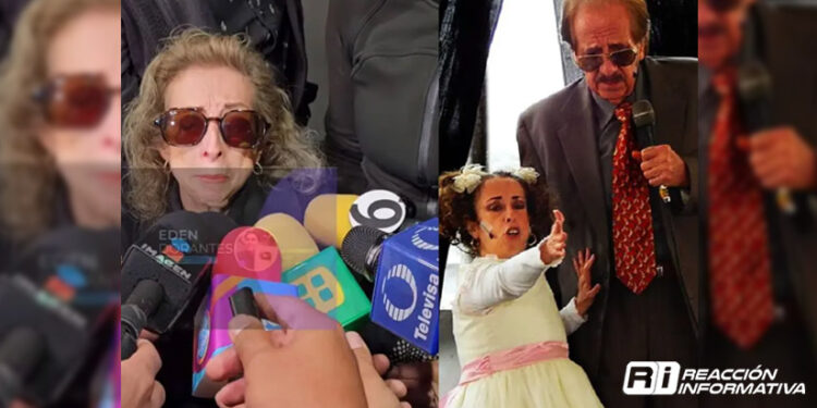 María Elena Saldaña, La Güereja, devastada en el funeral de Benito Castro: ‘Le dedicaré mi trabajo a mi Papiringo’