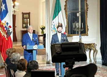 AMLO y Boric pactan actualizar el tratado de libre Comercio México-Chile