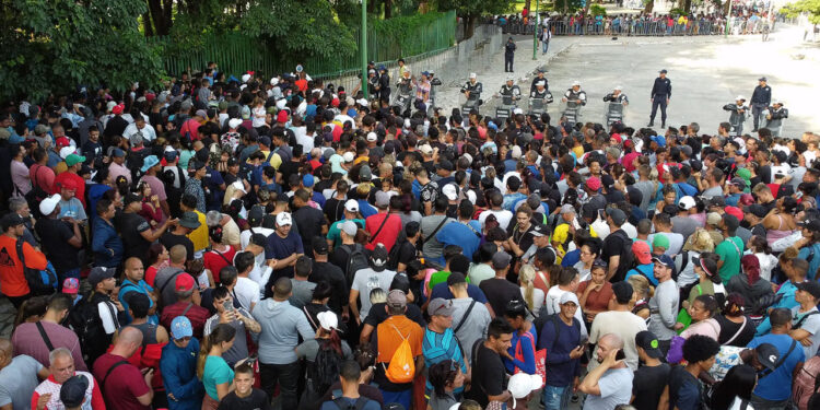 Alimentos escasean en frontera sur de México ante nueva oleada migratoria