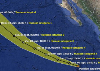 ‘Jova’ alcanza la categoría 2 de huracán; llegará hasta nivel 4